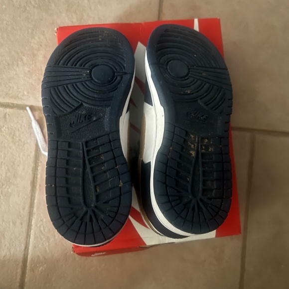 Nike Dunk Low PSE White/Wheat/Midnight Navy Size 13c - Picture 13 of 14